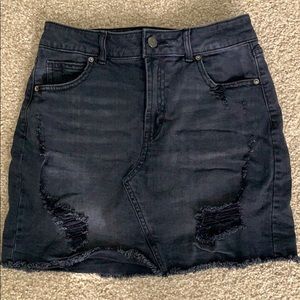 Wild fable distressed mini skirt